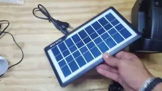 GD-LITE 3. Instalatie fotovoltaica pentru iluminat, lanterna si port usb