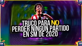 ¡¡¡¡TRUCO PARA NO PERDER NUNCA EN SOCCER MANAGER 2020!!!!