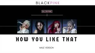 BLACKPINK - How You Like That [Male Version]