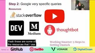 Rukia Sheikh-Mohamed - Working Smarter: 5 Steps To Getting Unstuck - Codeland 2020