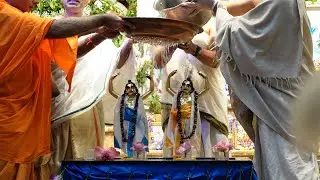 Sri Nityananda Trayodasi abhishek 2024 at ISKCON Boston temple
