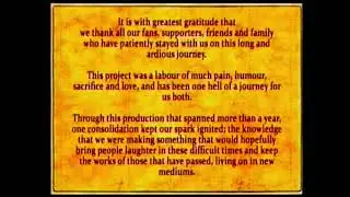 YTP: Friar's Rubbing Wood - Fall Of Nottingham - end credits - VHS quality