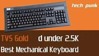 best mechanical keyboard TVS Bharat GOLD
