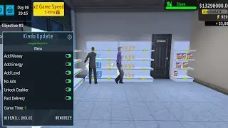Manage Supermarket Simulator 2.5.6 mod menu add money max level