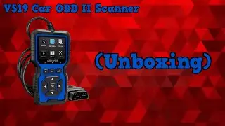 V519 Car OBD II Scanner (Unboxing)
