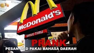 PRANK!! pesan MCD pakai bahasa jawa mba nya sampai ngakak