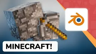 Wymodeluj dowolny przedmiot z Minecraft - Blender 2.91