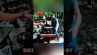 Bikers STOPPED By Police During RACE 🤯 Cred: 