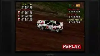 Desert Time Attack - Sega Rally Championship