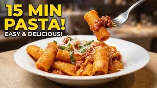 Incredibly Delicious Sausage Pasta in 15 Minutes! The Simplest Recipe for Dinner
