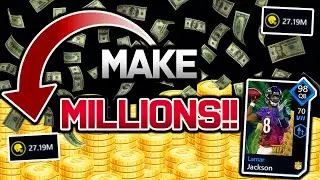 HOW TO MAKE MILLIONS OF COINS IN MADDEN MOBILE!!! | EXPERT COIN MAKING GUIDE | MADDEN MOBILE 20