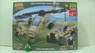 Construction Toy Dude: Review #9 Best Lock Military Set
