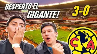 AMERICA 3-0 TOLUCA 🤯 🦅 *REACCIÓN EN EL ESTADIO*
