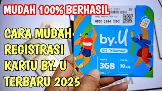 TERBARU ‼️ CARA REGISTRASI KARTU BYU 2025