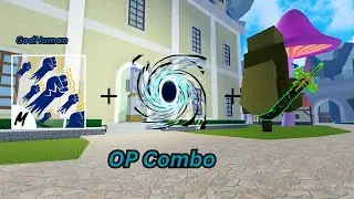 God Human + Portal + Dark Blade Combo | Blox Fruits