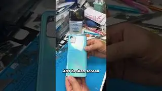 From Broken to Brand New: Samsung Galaxy A51 Screen Repair! 🌟🔧 