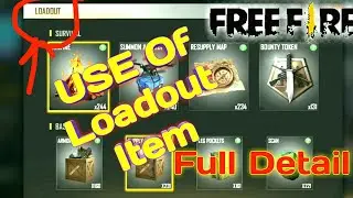 How To Use Load Out In Free Fire | Free Fire Me Loadout Kya Hota Hai | Cool jatt gaming | Free Fire