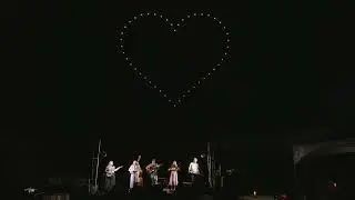 Dreams - The Petersens with SkyGlow Drones (LIVE)