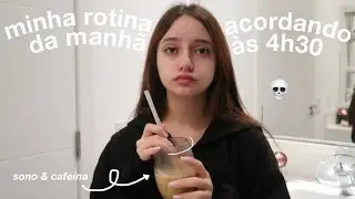 4am morning routine | My morning routine at 4:30am 💤