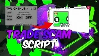 Roblox pet simulator 99 trade scam Script (using PC to show 2 alts)