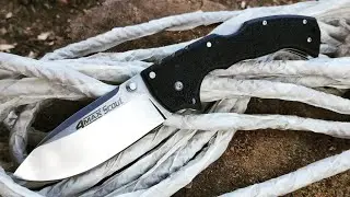 Уличный тест + ППР. Нож 4-MAX SCOUT Cold Steel.