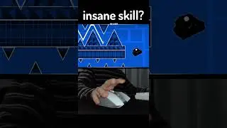 Geometry Dash - INSANE SKILL wave challenge