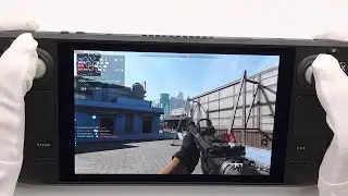 Steam Deck Gameplay - Call of Duty Modern Warfare 2 (2022) Beta - FSR | 1080p | Windows 11