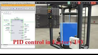 TIA Portal SCADA PID control and simulation in the Factory I/O