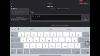 My new group is out!