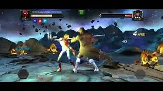 Spider Man Vs Gambit Fight Marvel Contest of Champions 😭