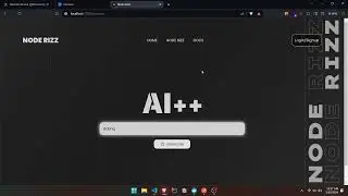 Node Rizz | A low code visual backend builder |