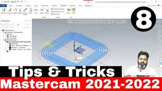 Mastercam 2021-2022 Tips& Tricks | Mastercam 2021 tutorials for beginners in hindi.