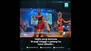 Rumah Terbuka Gawai Pemimpin Dayak Sarawak Meriah