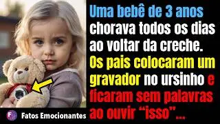 OS PAIS FIZERAM UMA DESCOBERTA ATERRORIZANTE AO COLOCAR UM GRAVADOR DE VOZ NO BRINQUEDO!