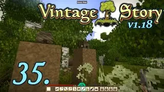 Discovery of a Wild Beehive - Let's Play Vintage Story 1.18 Part 35