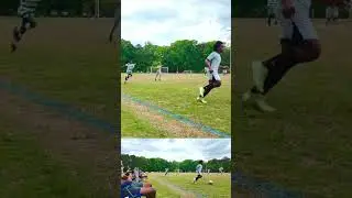 How did he keep that in play😲 #football #soccer #shortsvideo