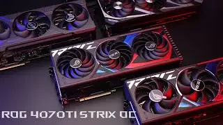 The Most Expensive 4070Ti compared to a 4080, 3090, and 3070ti strix oc. Ft. Asus Strix 4070ti OC.