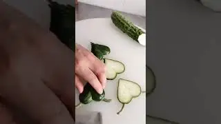 تقطيع جميل للخيار