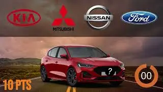 GUESS the car LOGO by CAR | car logo quiz