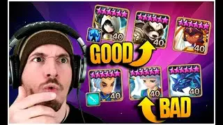 GOOD -vs- BAD Guild War Defenses: Testing my guildmates teams. (Summoners War)