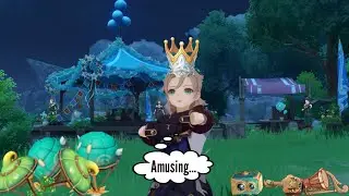 Windblume is actually fun? (mini games)