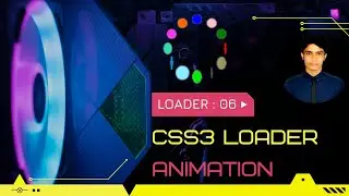 Css3 Dotted  Loader Animation | Loader Animation - 6