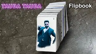 Tauba Tauba  |  Flipbook 😱 #taubatauba #vickykaushal
