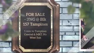 FOR SALE : 3'NG @ Blk 157 Tampines St 12