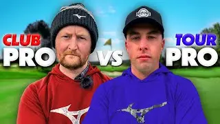 Can A TOUR PRO Beat A CLUB PRO In 30 Shots #30shotchallenge