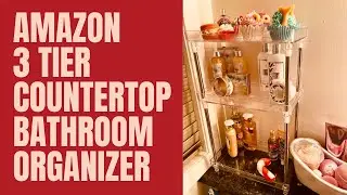 Amazon 3 Tier Countertop Bathroom Organizer Review #BARGAIN!