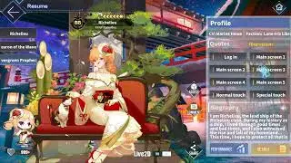 Azur Lane: Richelieu L2D Skin [Evergreen Prophecy] (Black Friday Akashi's Fire Sale 2021)