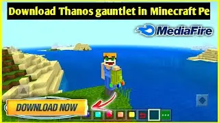 Thanos Gauntel in Minecraft PE