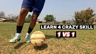 LEARN 4 CRAZY SKILL 1 VS 1 ⚽🔥