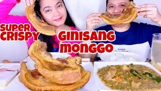 GINISANG MONGGO WITH CRISPY PORK BELLY MUKBANG | FILIPINO FOOD | PINOY MUKBANG | MUKBANG PH